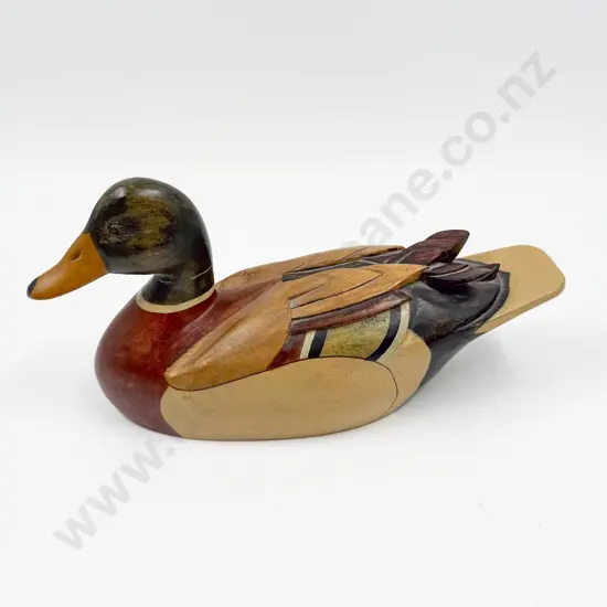 Wooden Decoy Duck