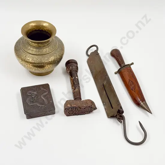 Small Quantity Assorted Metal Ware