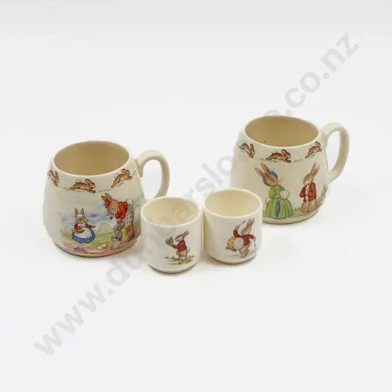 Four Pieces Bunnykins