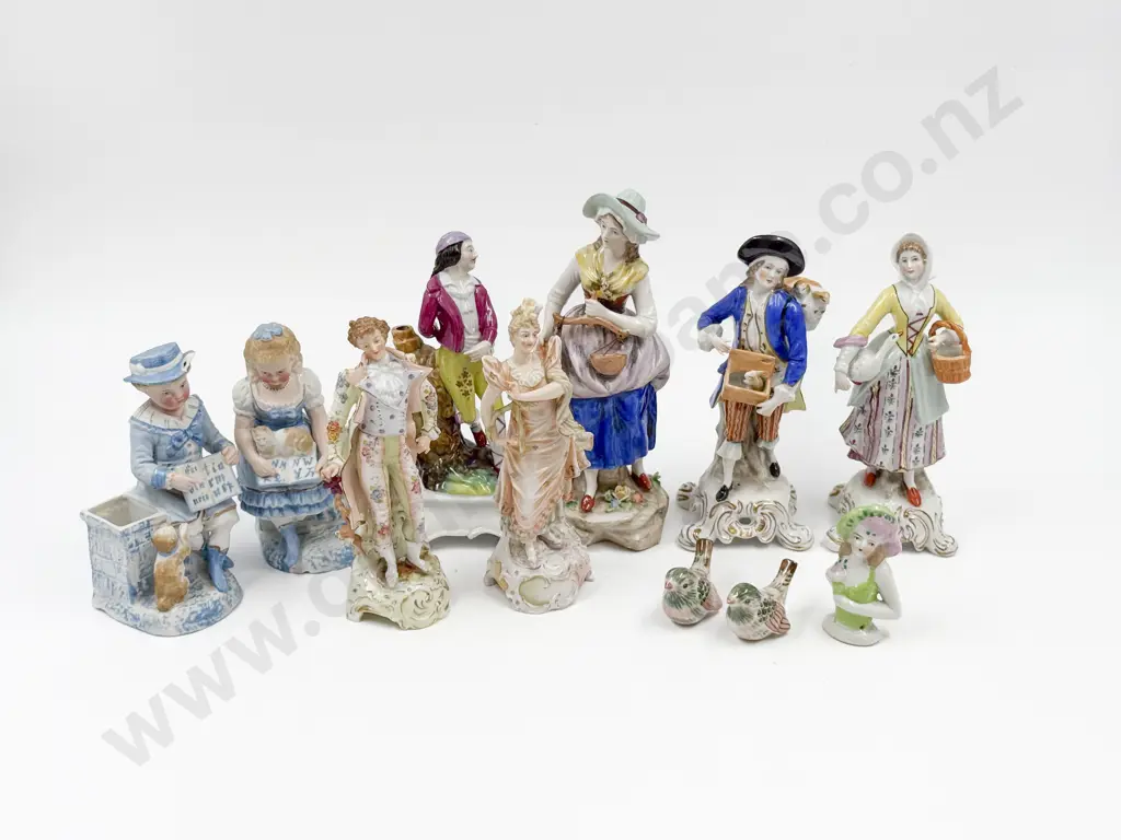 Quantity Assorted Fancy China Figures Etc Image 1++