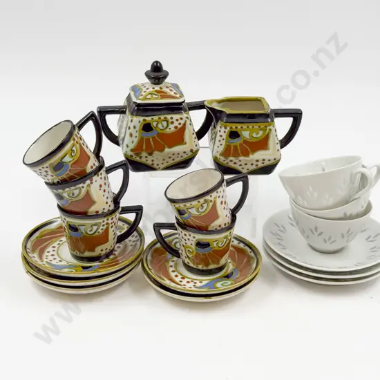 Demi-Tasse Part Set and Assorted China