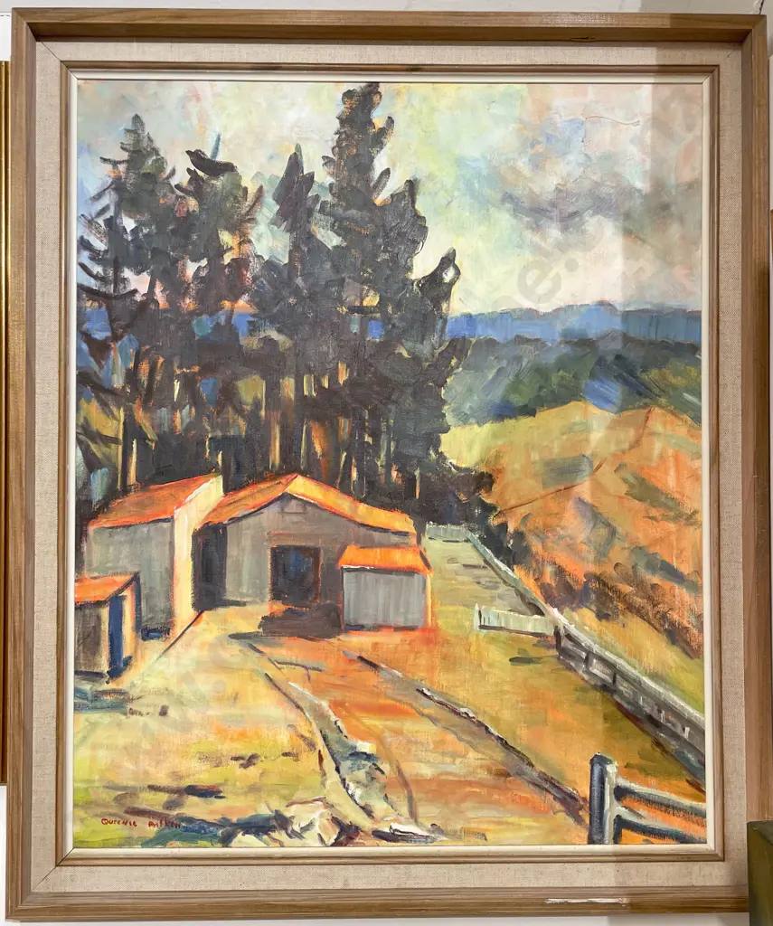 Queenie Aitken - "Pokohiwi" - Oil on Board (Kelliher Prize Entry) Image 1++