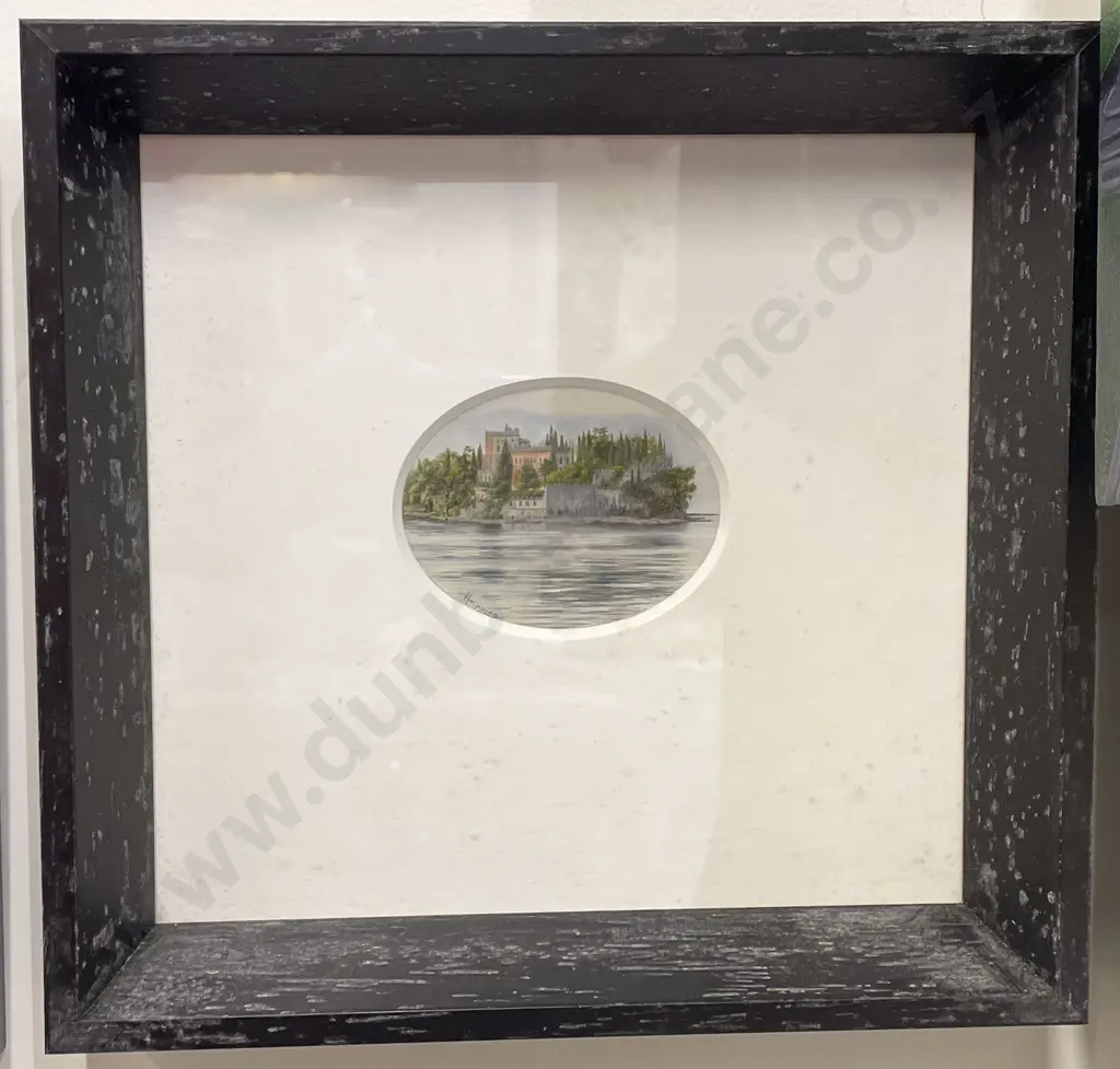 Hilary Tipping - "Island Off The Shore - Lake Garda Image 1++