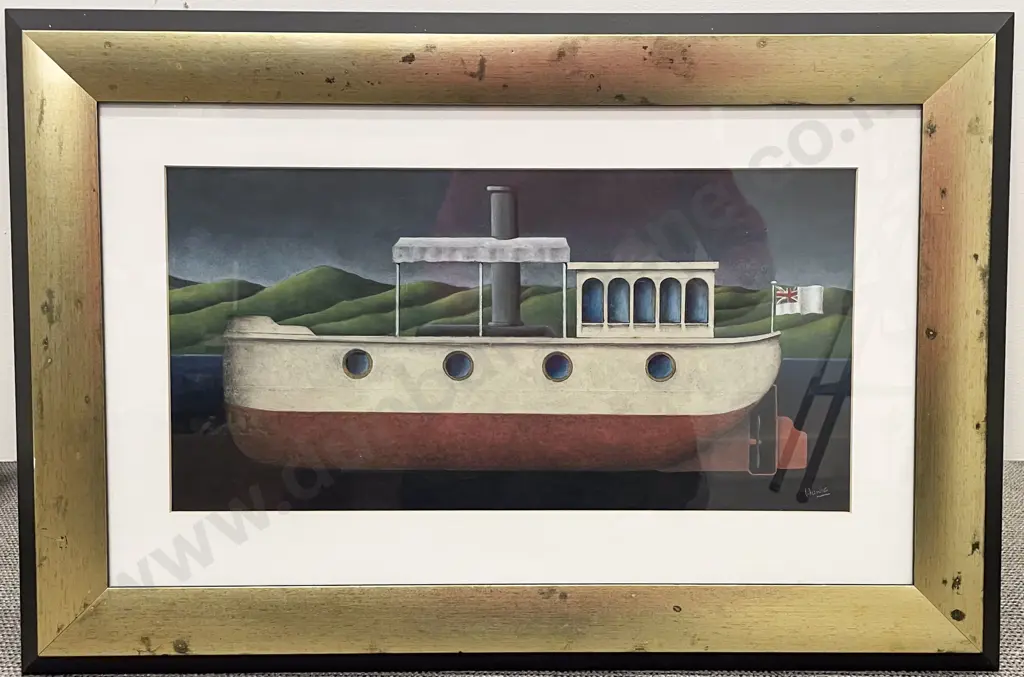 L.L. Griffin - "Childhood Memories I" - Oil on Board Image 1++