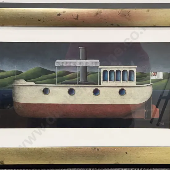 L.L. Griffin - "Childhood Memories I" - Oil on Board