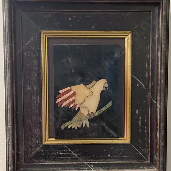 Unknown Artist - Untitled Parrot Study - Mosiac