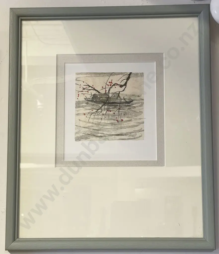 Pair of Small Watercolour on Rice Paper Studies Image 1++