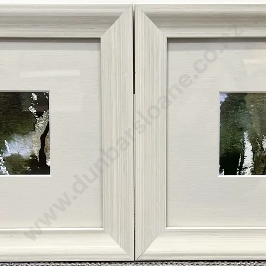 Judy Sanders - Pair of Small Landscapes - Watercolour & Ink on Paper