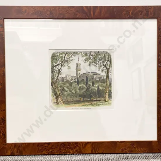 Three Hand Coloured Engravings