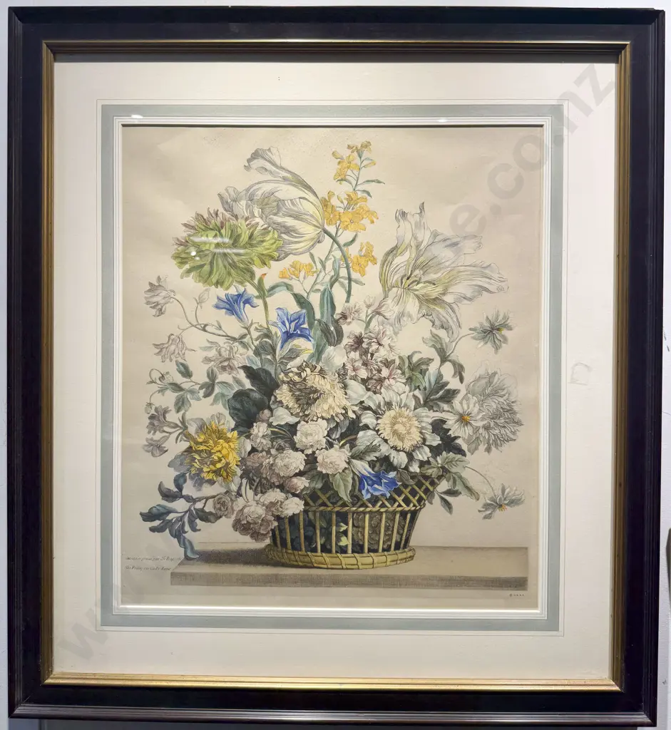 French Floral Still Life Reproduction Print Image 1++