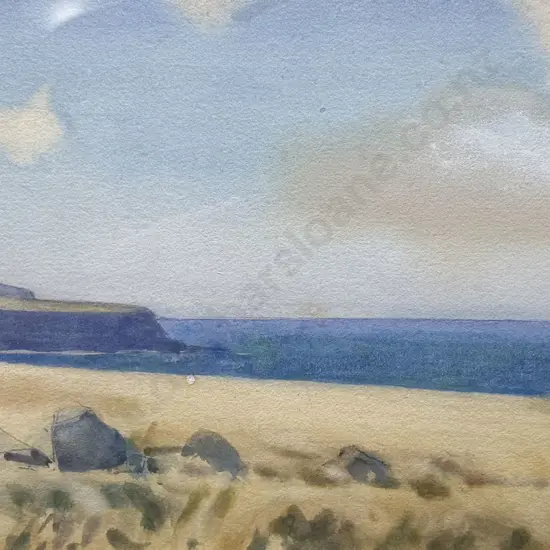 Nugent Welch - "Terawhiti Terraces" - Watercolour