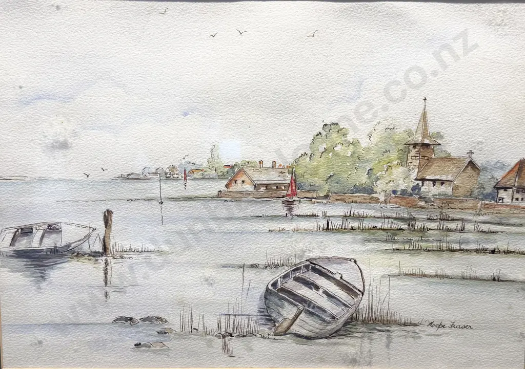 Hope Fraser - "Turn of the Tide" - Watercolour Image 1++