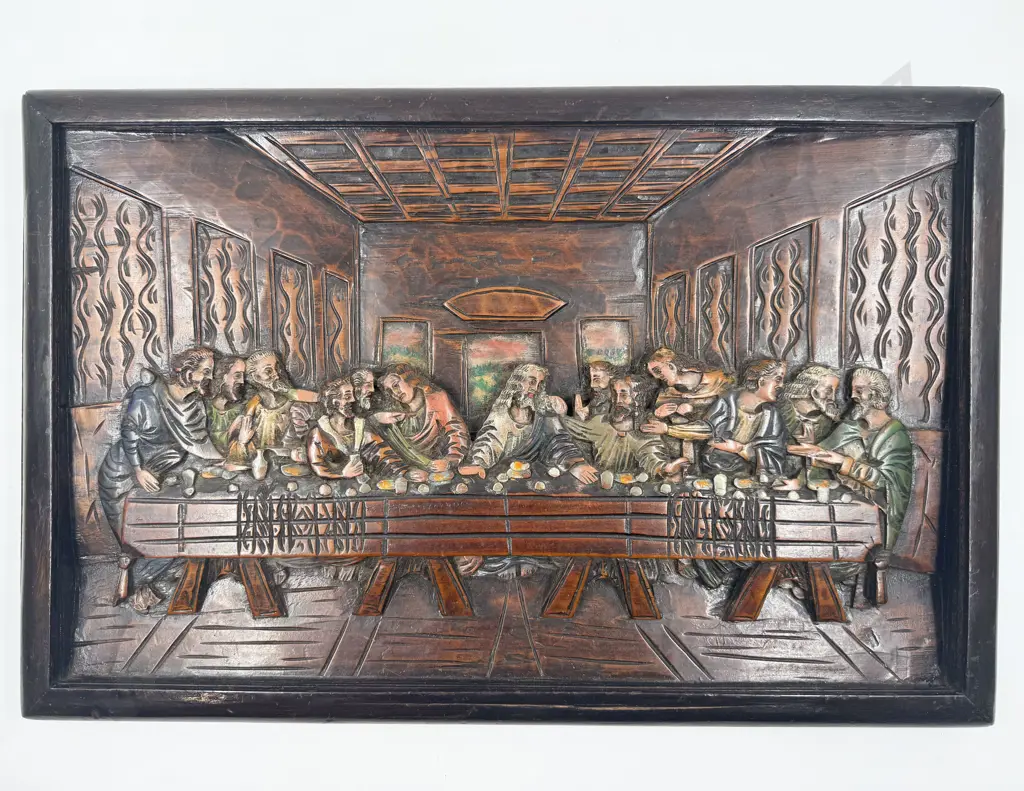 Relief Work of The Last Supper Image 1++