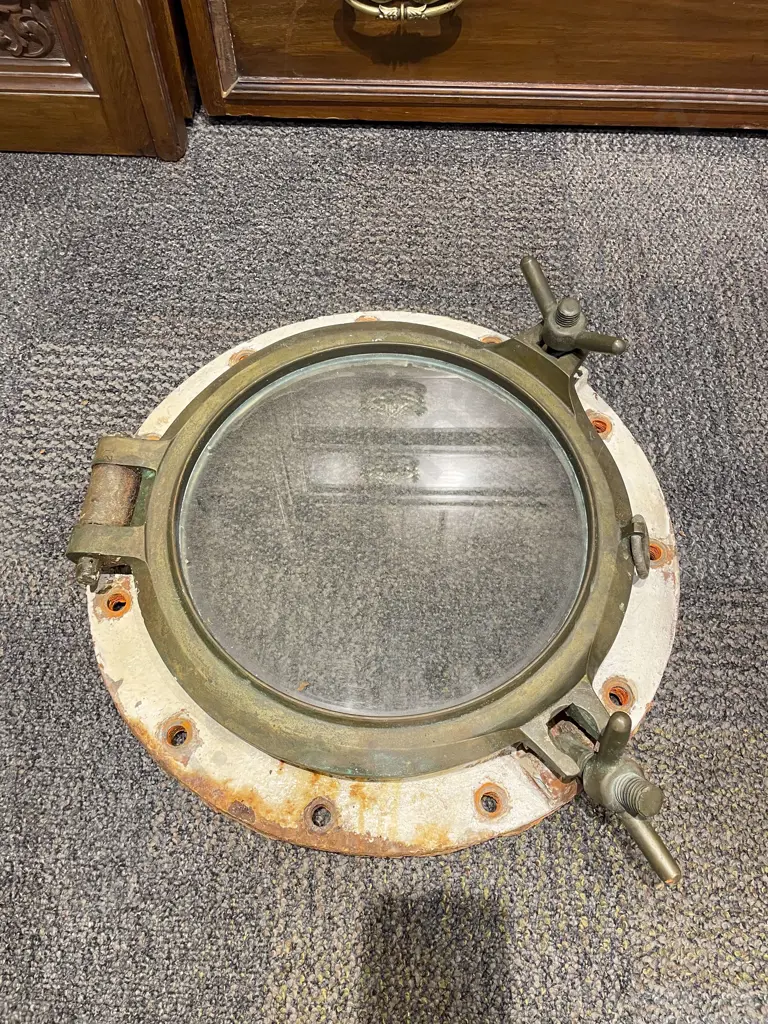 Vintage Nautical Port Hole (very heavy) Image 1++