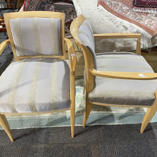 Pair of Open Armchairs
