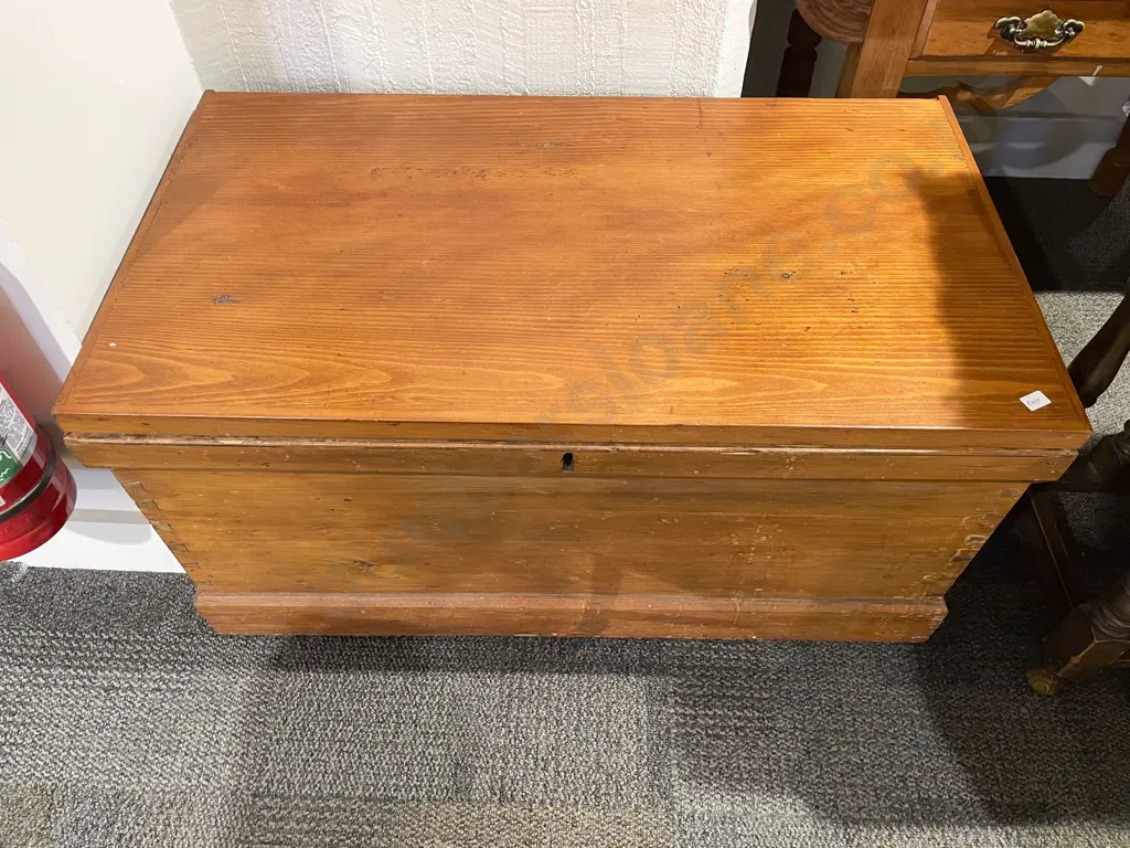 Kauri NZ Metal Handled Travel Trunk Image 1++