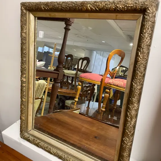 Ornate Gilt Framed Wall Mirror