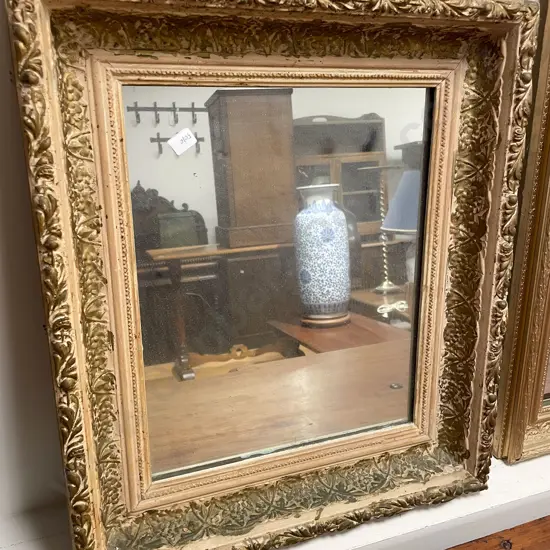 Ornate Gilt Framed Wall Mirror