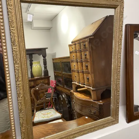 Ornate Gilt Framed Wall Mirror