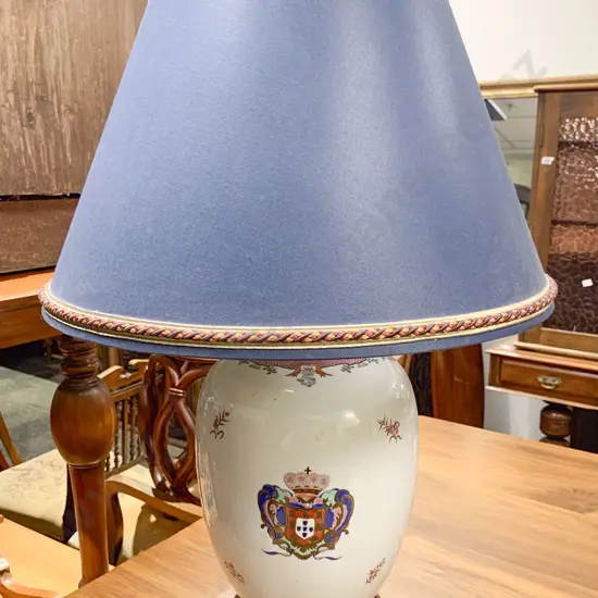 Sampson of Paris Style Porcelain Lamp