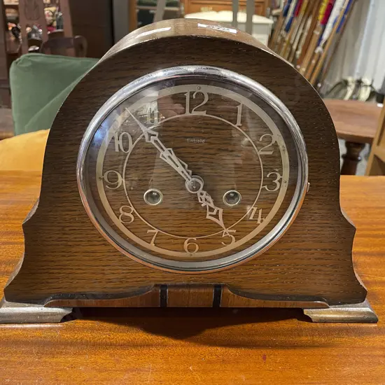 Oak Mantle Clock