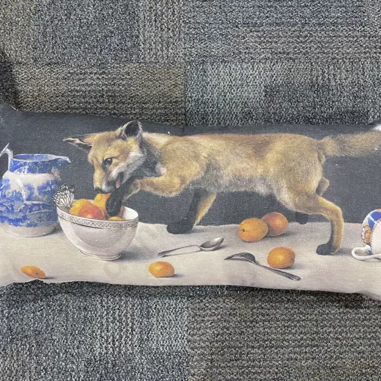 Anita Mertzlin "Fox Cub" Bolster Cushion
