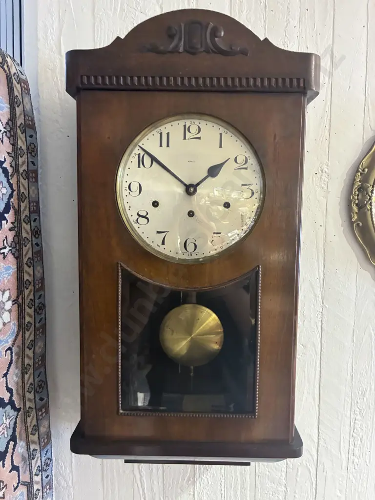 Edwardian Wall Clock Image 1++