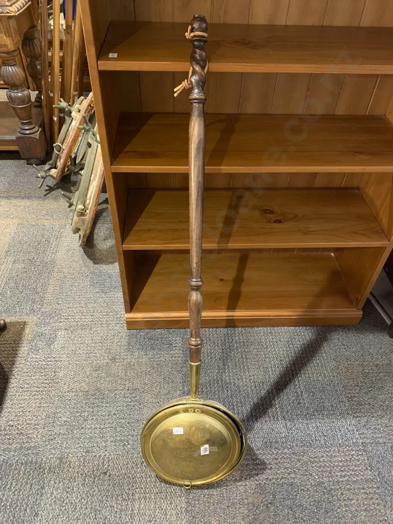 Brass Warming Pan Image 1++
