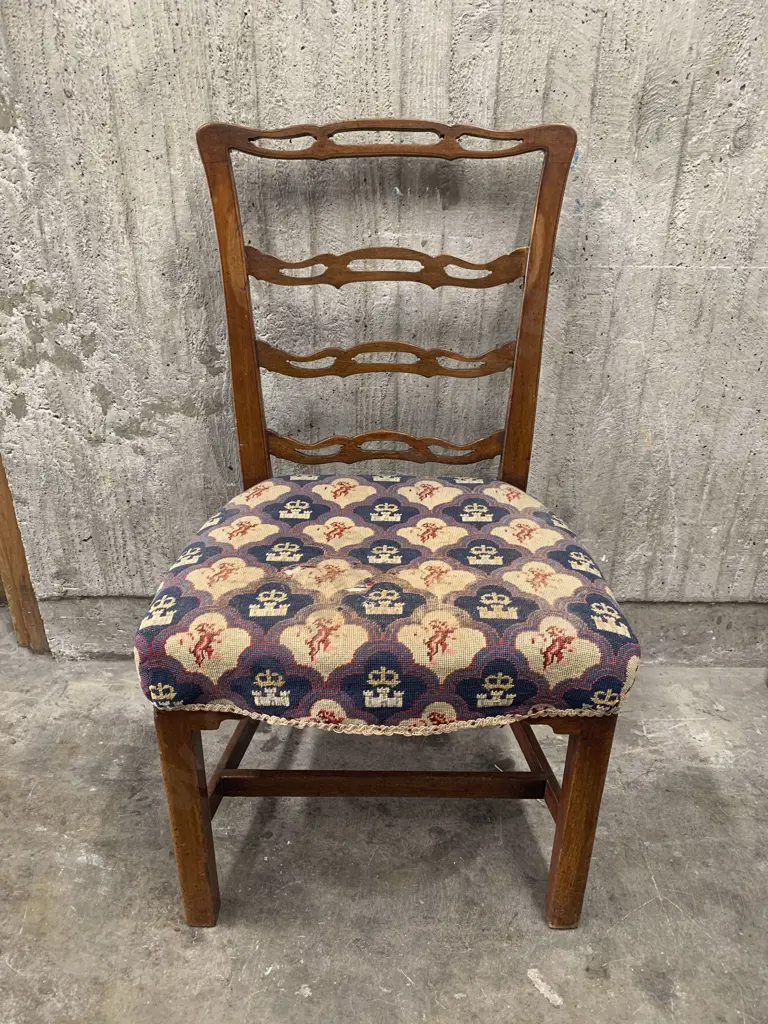 Geo III Ladder Back Dining Chair Image 1++